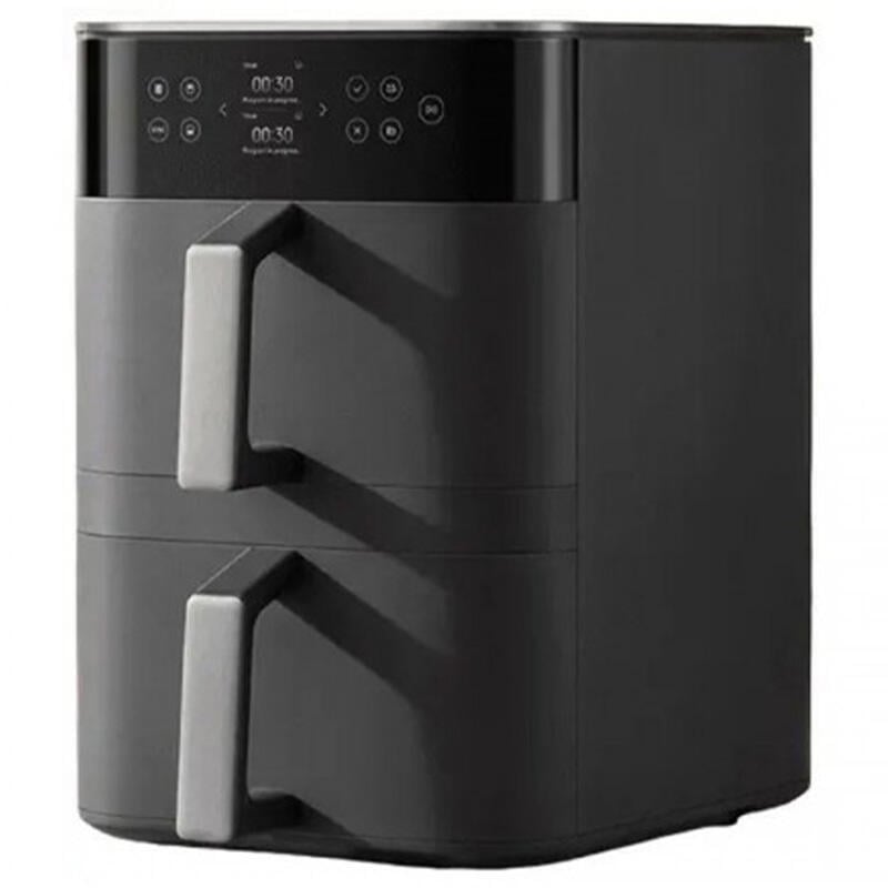 Duplo više ukusa, za upola manje vremena. 🥗 Xiaomi Dual Zone Air Fryer 12L je tvoj novi standard u kuhinji. 🙌🏻 Priprema obroka nikada nije bila jednostavnija! 🥳 Saznaj više na mi-srbija.rs