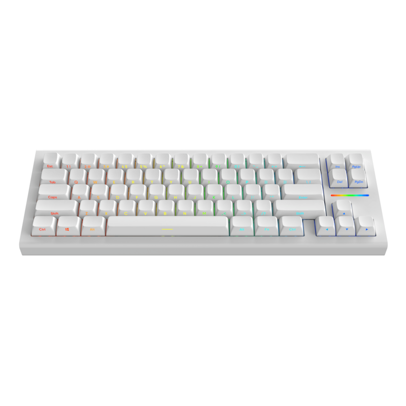 Keyboard/ Nubi NK68HE White - Hall Effect Gaming Keyboard