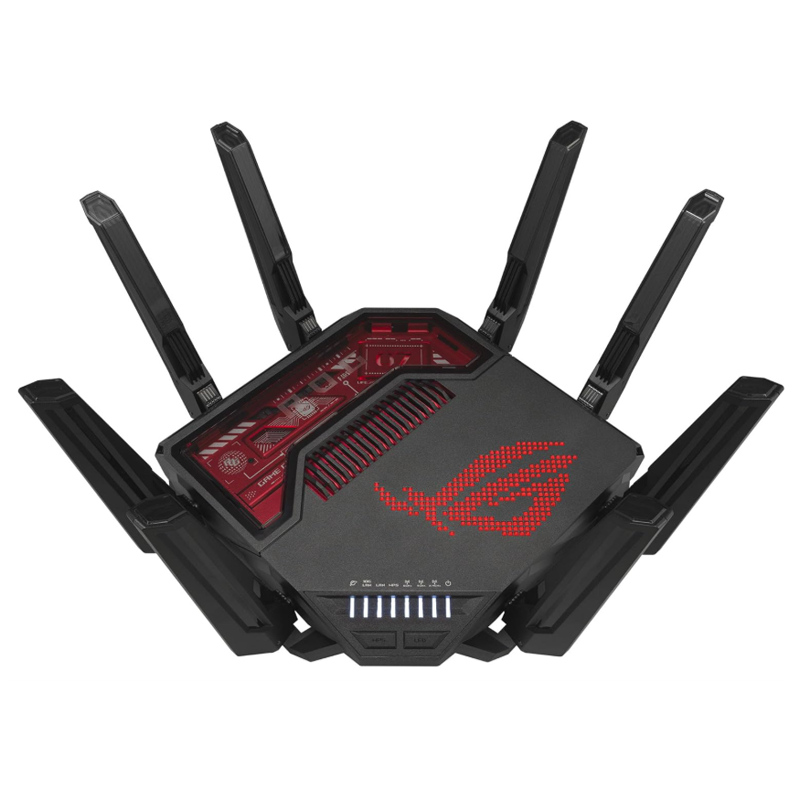 Network Active/ Router/ Asus/ Asus ROG Rapture GT-BE19000 tri-band wifi 7 gaming router