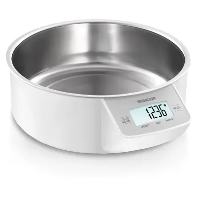 Scale/ SKS 4030WH Kitchen Scale, 5Kg,1gr, White