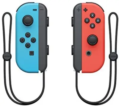 Nintendo Switch With Neon Blue & Red Joy‑Con