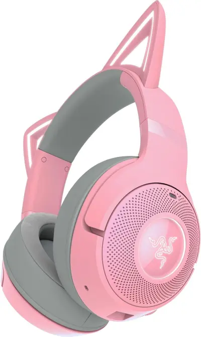 Razer Kraken Kitty V2 Wireless Gaming Headset - Quartz Pink (RZ04