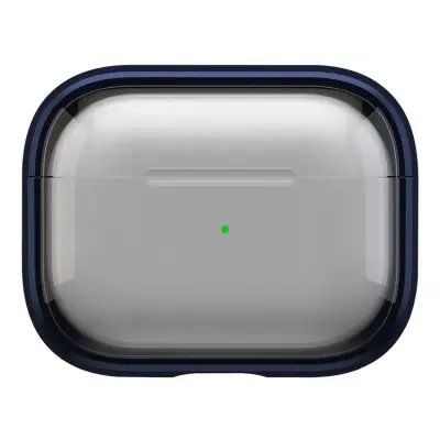 Mobile Accessory Other/ For Apple AirPods Pro 2 Case PC+TPU Bluetooth Earbud Cover Phone Stand with Carabiner - Transparent Deep Blue Mobile Accessory Other/ For Apple AirPods Pro 2 Case PC+TPU Bluetooth Earbud Cover Phone Stand with Carabiner - Transparent Deep Blue