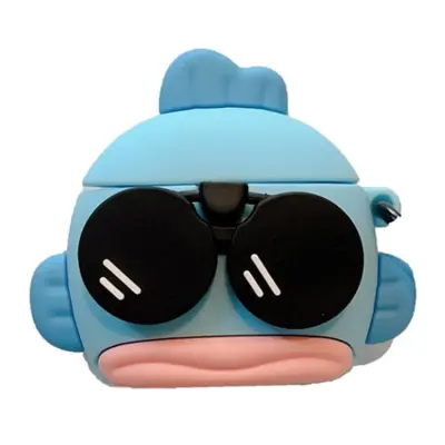 Mobile Accessory Other/ For Apple AirPods 3 Cartoon Clownfish Silicone Cover Anti-drop Earphone Protective Case with Hanging Buckle
