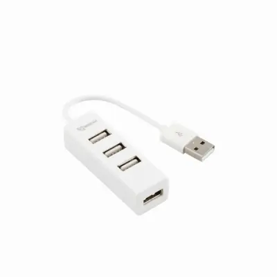 USB HUB SBOX H-204 White / USB-2.0 4 PORT