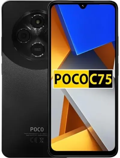 POCO C75 ブラック 8GB/256GB SIMフリー Xiaomi POCO C75 (8GB/256GB) Dual Sim LTE - Black