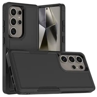 Mobile Phone Case/ For Samsung Galaxy S25 Clear Case TPU+Acrylic Magnetic Phone Cover Compatible with MagSafe