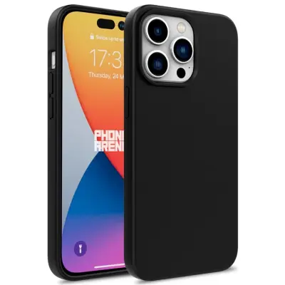 Mobile Phone Case/ For iPhone 16 Pro Max Case Compostable Phone Cover Made of TPU and Wheat Straw - Black Mobile Phone Case/ For iPhone 16 Pro Max Case Compostable Phone Cover Made of TPU and Wheat Straw - Black
