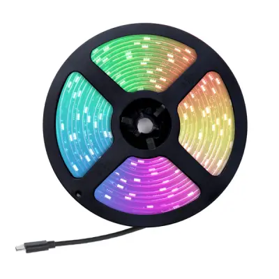 MOES Smart WiFi Ambient Lighting TV Backlight 4K HDMI 2.0 Sync Box LED Light Strip Music