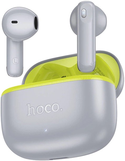 Wireless Headphone/ Hoco/ Hoco EQ28 Bird true wireless Bt headset Light gray