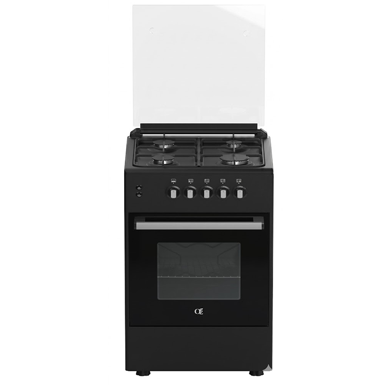 Oz OG 5040 BL / 4Gas / Gas Oven / 50x50x85cm / FFD / Mate Black