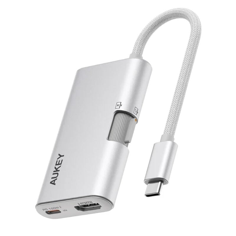 AUKEY UH-CUH01 TravelDok 3-in-1 USB-C Hub