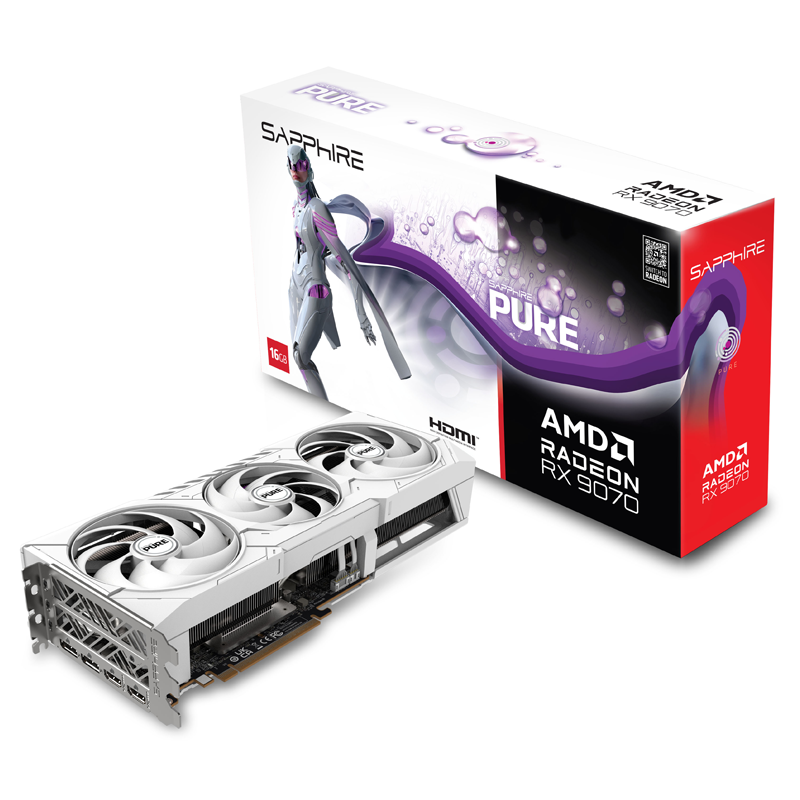 Sapphire PULSE AMD Radeon RX 9070 16GB - 11349-03-20G