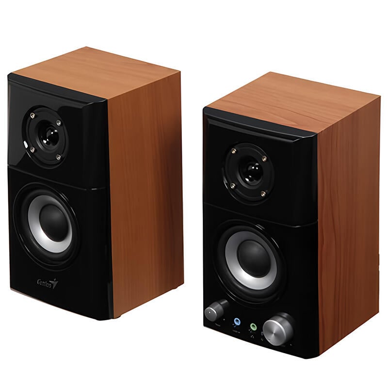 Speaker/ Genius/ Genius Two Way Hi-Fi Wood Speakers SP-HF500A II