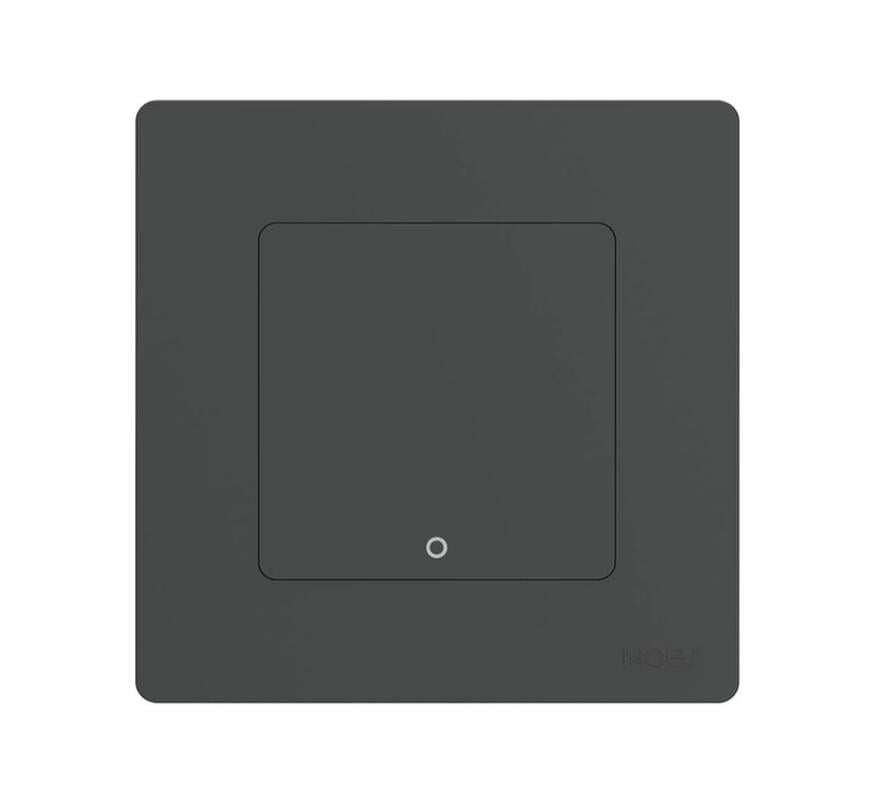 Moes WiFi Star Ring Smart Light Push Button Switch WS-SR-EU1-L-GY-MS Grey