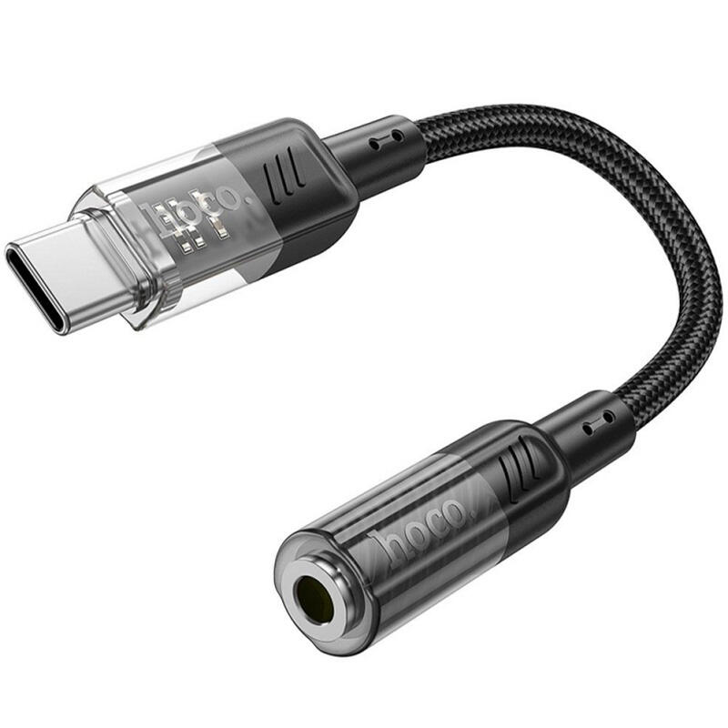 Hoco LS37 Spirit transparent digital audio converter Type-C to 3.5mm
