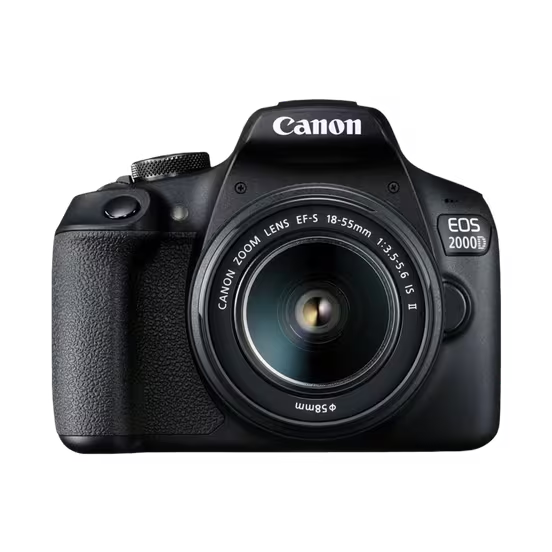 Digital Camera/ Canon EOS 2000D EF-S 18-55 IS II Black