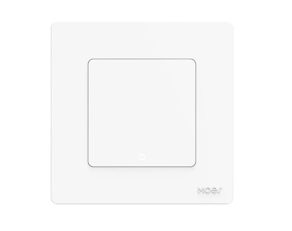 Moes WiFi Star Ring Smart Light Push Button Switch WS-SR-EU1-L-WH-MS