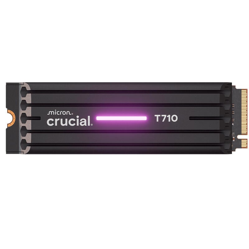 PC Components/ SSD/ SSD PCIE G5 M.2 NVME 1TB W/HS T710 CT1000T710SSD5 CRUCIAL